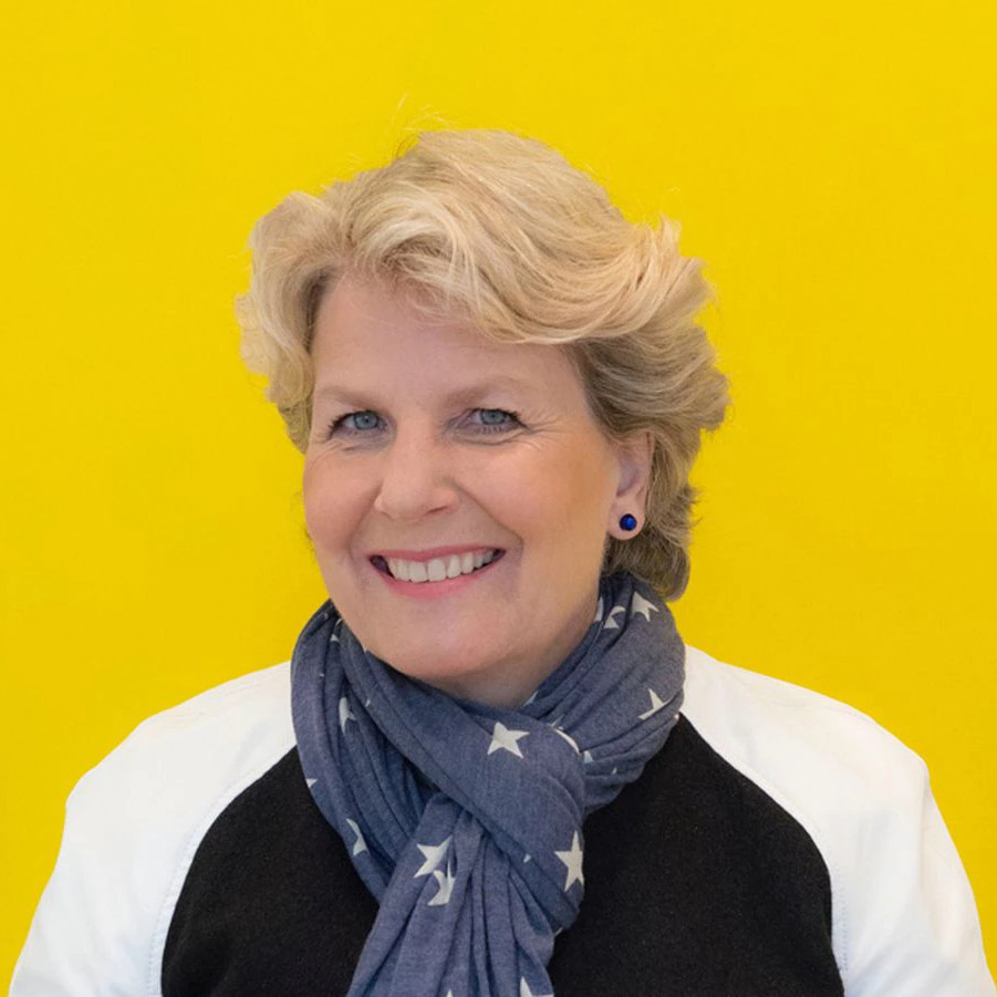 photo of comedian and broadcaster Sandi Toksvig