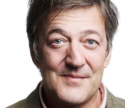 Headshot of Stephen Fry
