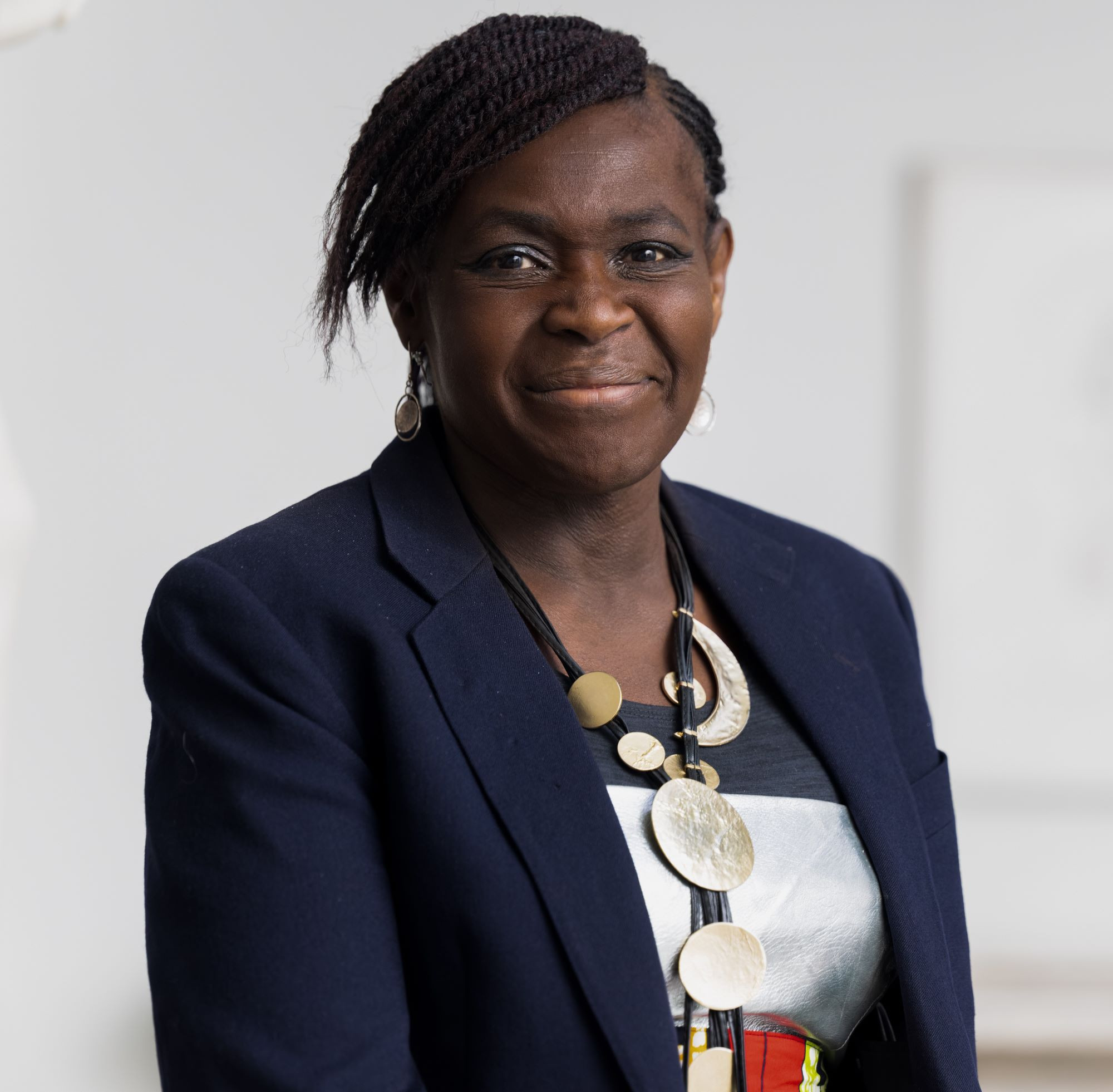 Headshot of Dame Dr Maggie Aderin-Pocock